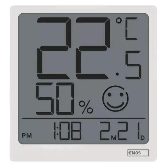 EMOS HŐMÉRŐ NEDVESSÉGMÉRŐVEL E0522