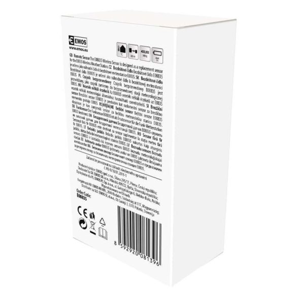 EMOS VEZETÉK NÉLKÜLI ÉRZÉKELŐ E08835