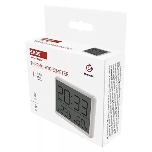 EMOS Hő- és nedvességmérő E6210