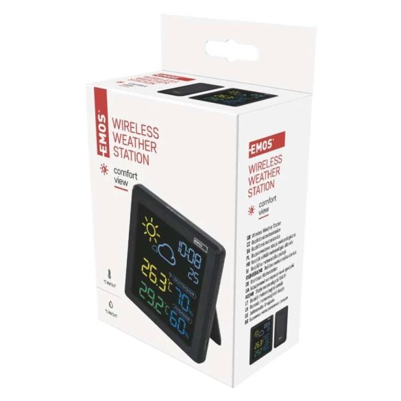 EMOS VEZETÉK NÉLKÜLI IDŐJÁRÁS-ÁLLOMÁS E8647