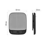 EMOS KONYHAI MÉRLEG EV029 FEKETE