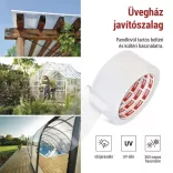 EMOS javító ragasztószalag polikarbonáthoz és üveghez,25mx50mm,átlátszó F6200
