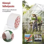 EMOS javító ragasztószalag polikarbonáthoz és üveghez,25mx50mm,átlátszó F6200