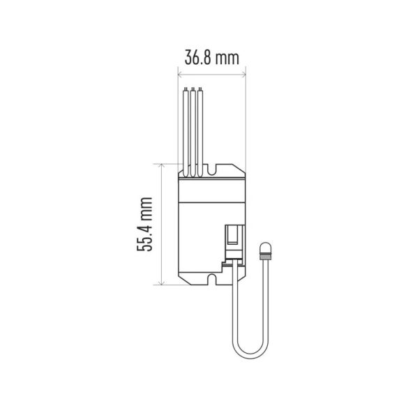 EMOS Mozgásérzékelő (PIR) IP20 6m 360°  G1110
