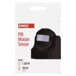 EMOS Mozgásérzékelő (PIR) IP44 12m 180°  G1125