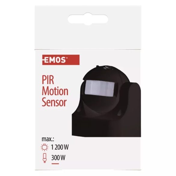 EMOS Mozgásérzékelő (PIR) IP44 12m 180°  G1125