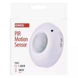 EMOS Mozgásérzékelő (PIR) IP20 6m 360° G1130