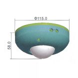 EMOS Mozgásérzékelő (PIR) IP20 6m 360° G1130