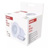EMOS Mozgásérzékelő (PIR) IP20 6m 360° 70×70×75 mm G1160