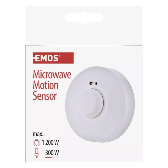 EMOS Mozgásérzékelő (MW) IP20 8m 360° G1180