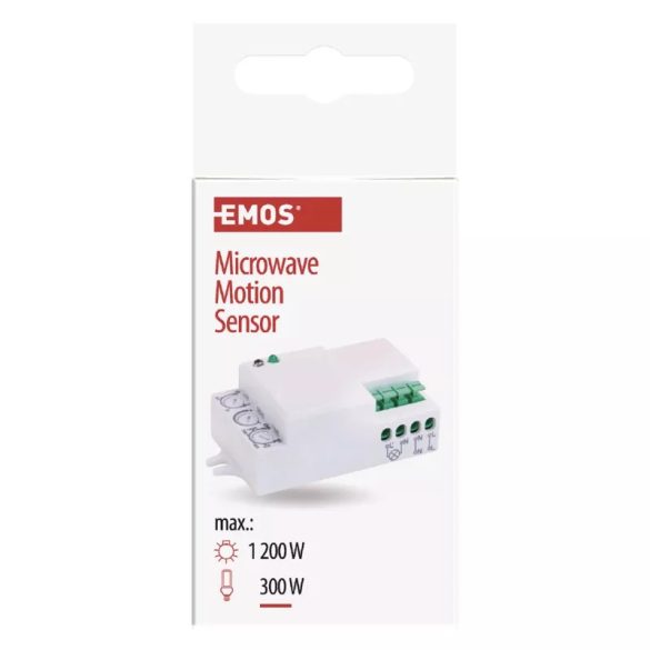 EMOS Mozgásérzékelő (MW) IP20 15m 360° G1210