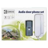 EMOS AUDIÓ KAPUTELEFON SZETT 1 LAKÁSOS H1085