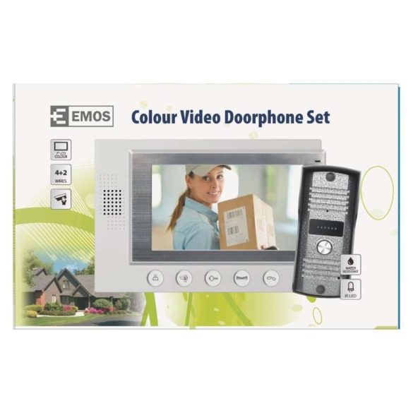 EMOS VIDEÓ KAPUTELEFON SZETT H2017