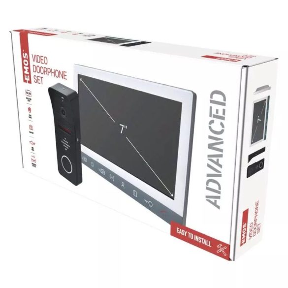 EMOS VIDEÓ KAPUTELEFON SZETT EM-10AHD H3010