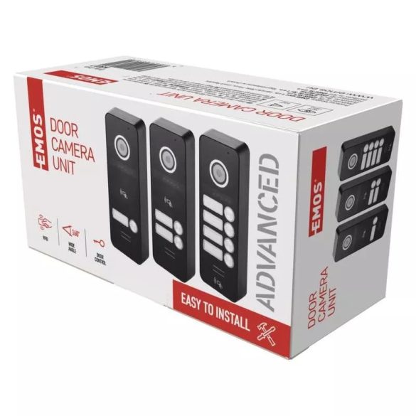 EMOS Ajtóra szerelhető színes kameraegység EM-10AHD RF-2 H3017