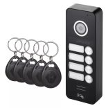 EMOS Ajtóra szerelhető színes kameraegység EM-10AHD RF-4 H3018