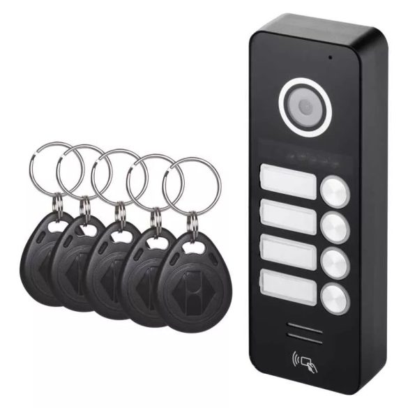 EMOS Ajtóra szerelhető színes kameraegység EM-10AHD RF-4 H3018