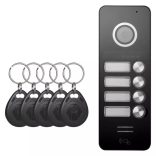 EMOS Ajtóra szerelhető színes kameraegység EM-10AHD RF-4 H3018