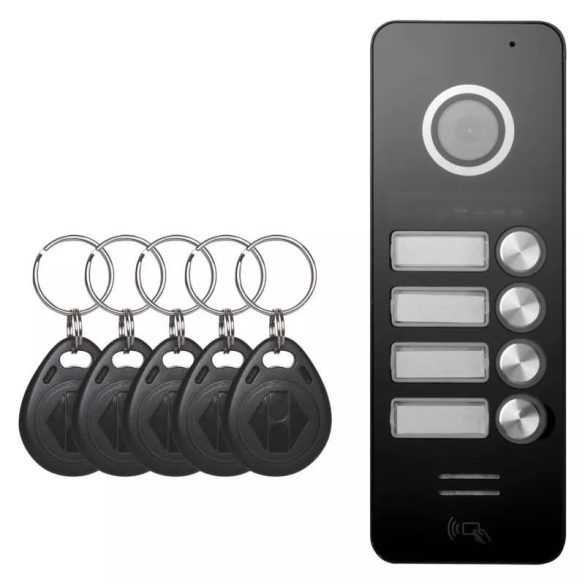 EMOS Ajtóra szerelhető színes kameraegység EM-10AHD RF-4 H3018