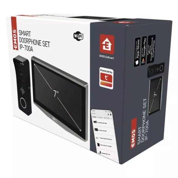 EMOS GoSmart EMOS IP-700A otthoni wifis video kaputelefon szett H4010