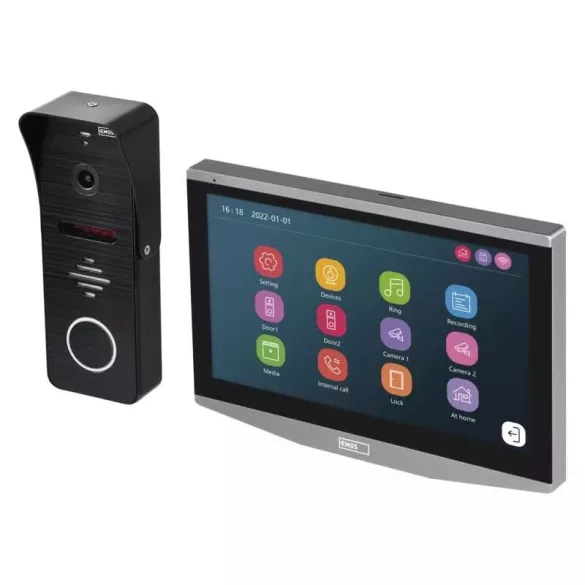 EMOS GoSmart EMOS IP-700A otthoni wifis video kaputelefon szett H4010