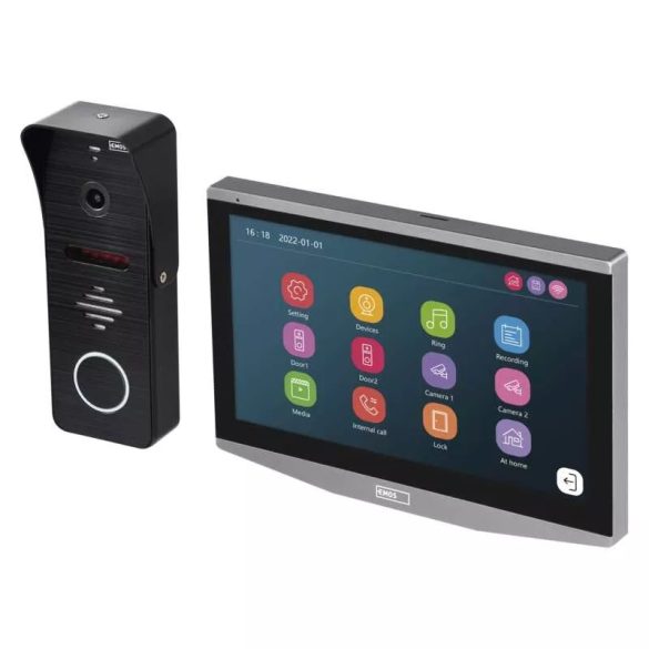 EMOS GoSmart EMOS IP-700A otthoni wifis video kaputelefon szett H4010
