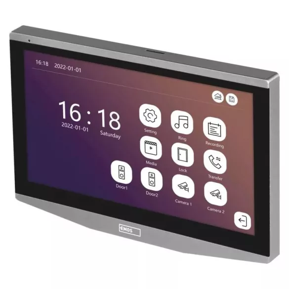 EMOS-GoSmart IP-700B kieg. monitor IP-700A  video kaputelefonhoz H4011