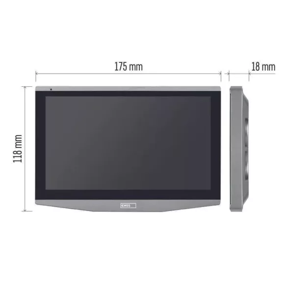 EMOS-GoSmart IP-700B kieg. monitor IP-700A  video kaputelefonhoz H4011