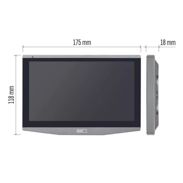 EMOS-GoSmart IP-700B kieg. monitor IP-700A  video kaputelefonhoz H4011