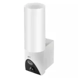 GOSMART IP-300 TORCH kültéri lámpa forgatható kamera wifivel, fehér H4054