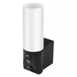 GOSMART IP-300 TORCH kültéri lámpa forgatható kamera wifivel, fekete H4055