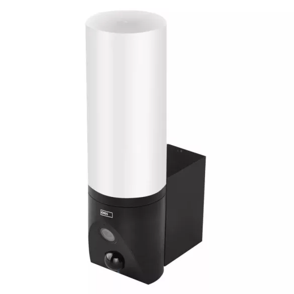 GOSMART IP-300 TORCH kültéri lámpa forgatható kamera wifivel, fekete H4055