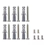 EMOS GoSmart IP-300 TORCH kültéri lámpa forgatható kamera wifivel, fekete H4055