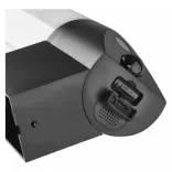 GOSMART IP-300 TORCH kültéri lámpa forgatható kamera wifivel, fekete H4055