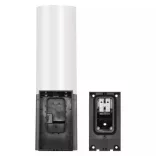 GOSMART IP-300 TORCH kültéri lámpa forgatható kamera wifivel, fekete H4055
