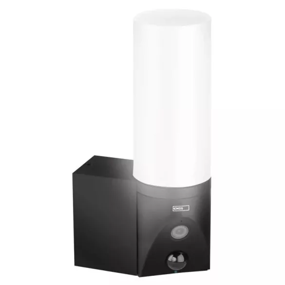 EMOS GoSmart IP-300 TORCH kültéri lámpa forgatható kamera wifivel, fekete H4055