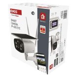 GOSMART KÜLTÉRI AKKUMULÁTOROS KAMERA IP-600 EYE WiFi solar H4056