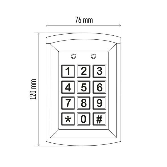 EMOS Billentyűzár DH16A-30DT H8011