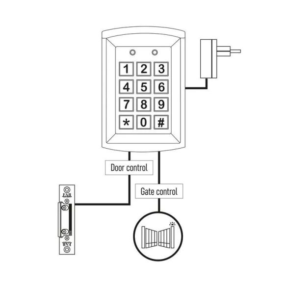 EMOS Billentyűzár DH16A-30DT H8011