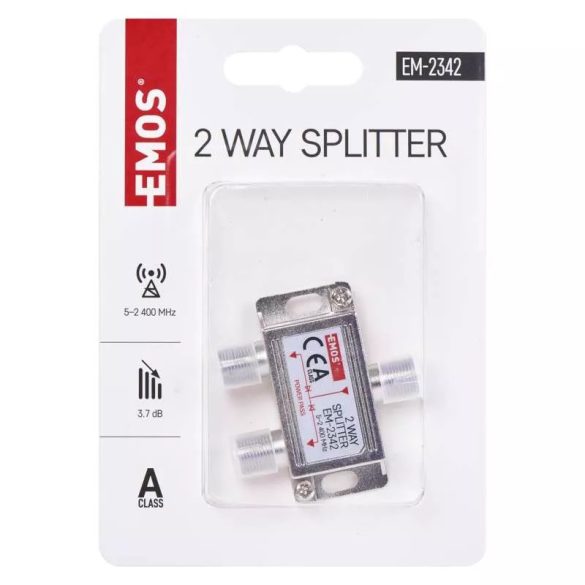 EMOS Antenna elosztó 2 utas EM2342 J0102