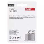 EMOS Antenna elosztó 2 utas EM2342 J0102