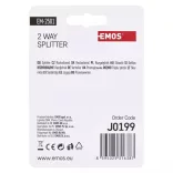 EMOS Antenna elosztó EU 2501/D194 J0199