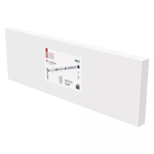 Kültéri antenna EM-2845, PROFI, 0–200 km, DVB-T2, LTE/4G szűrő J0669