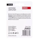 EMOS Antenna előerősítő 25dB VHF/UHF J5802