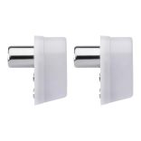 EMOS IEC csatlakozó ferde 2db/bliszter K1421.2