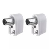 EMOS IEC csatlakozó ferde 2db/bliszter K1421.2