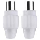 EMOS IEC csatlakozó egyenes 2db/bliszter K1731.2