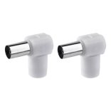 EMOS IEC csatlakozó ferde 2db/bliszter K1851.2