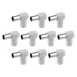 EMOS IEC csatlakozó A224F 10db/bliszter K1851