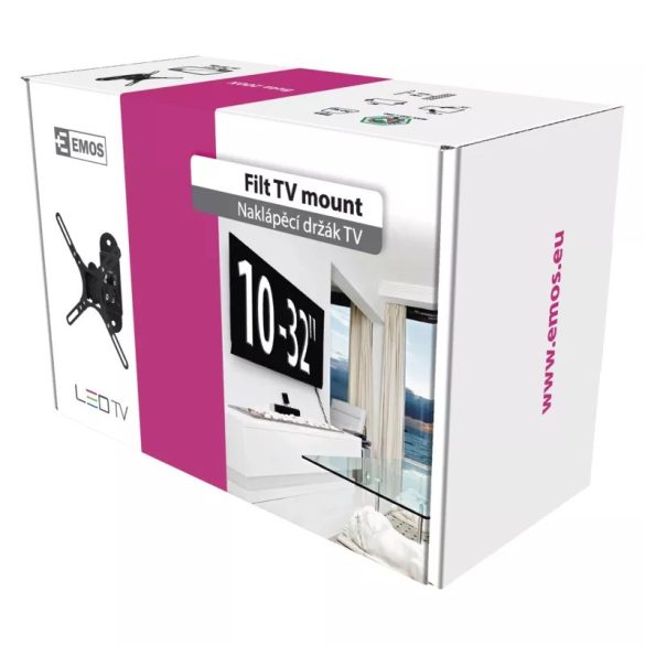EMOS FALI KONZOL DÖNTHETŐ TV 10–32" (25-81cm) KT2123